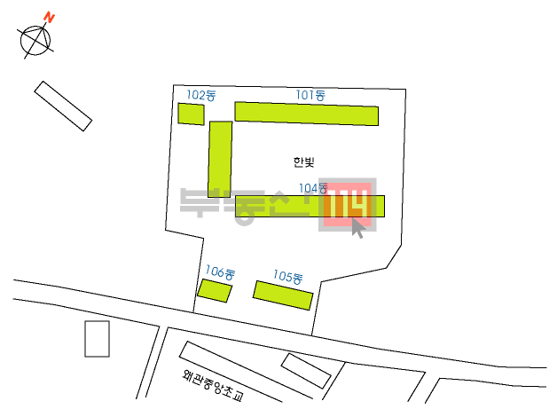 경상북도 칠곡군 왜관읍 한빛 아파트 시세 정보 - 부동산114  내집마련을 넘어 투자까지 부동산114