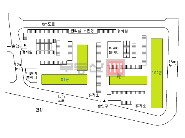 [부동산114] [아파트] 한솔강변 102동 매매 희망가격 70,000만원