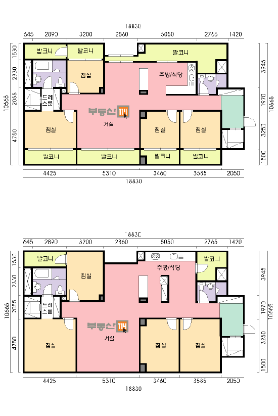 수원권선 SK뷰(재건축매입 10년공임) 공가세대 일반분양 경기 아파트 현장 사진 4
