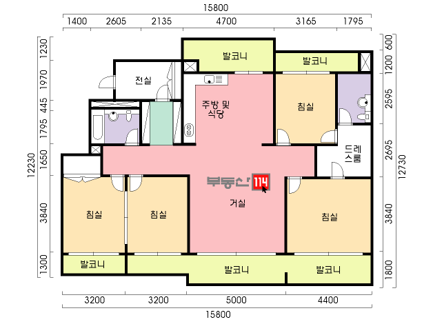[부동산114] [아파트] 한라비발디 808동 매매 희망가격 39,000만원